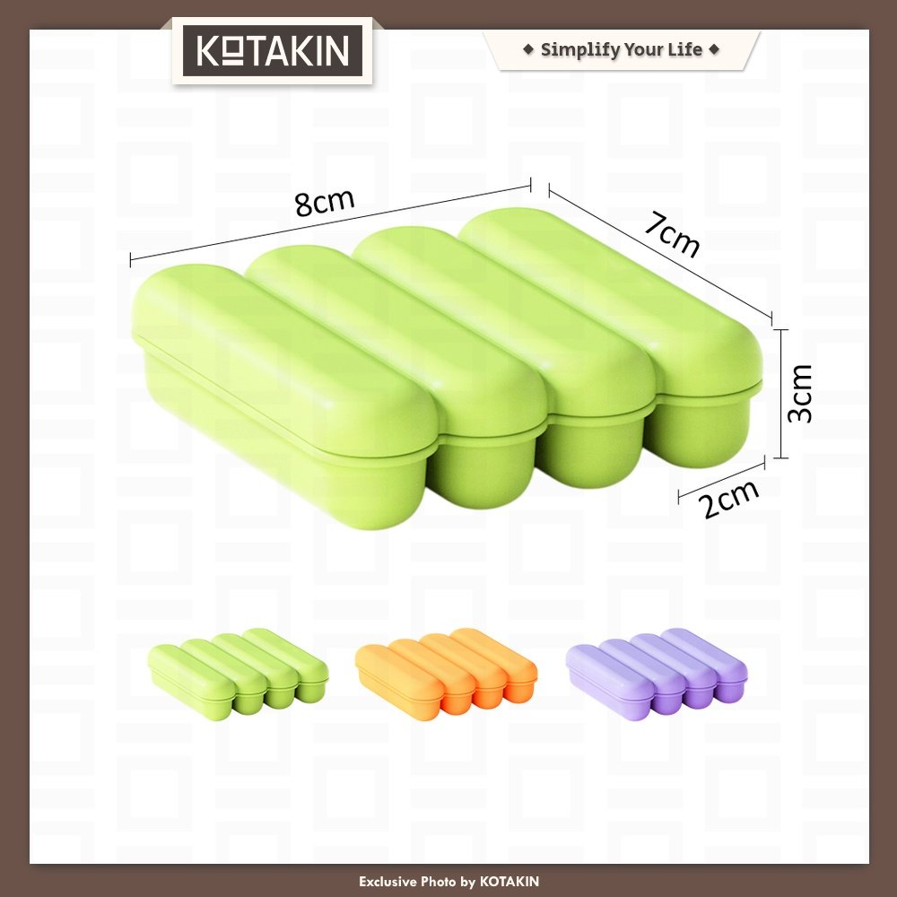 Cetakan Es Batu Sosis Lady Fingers
